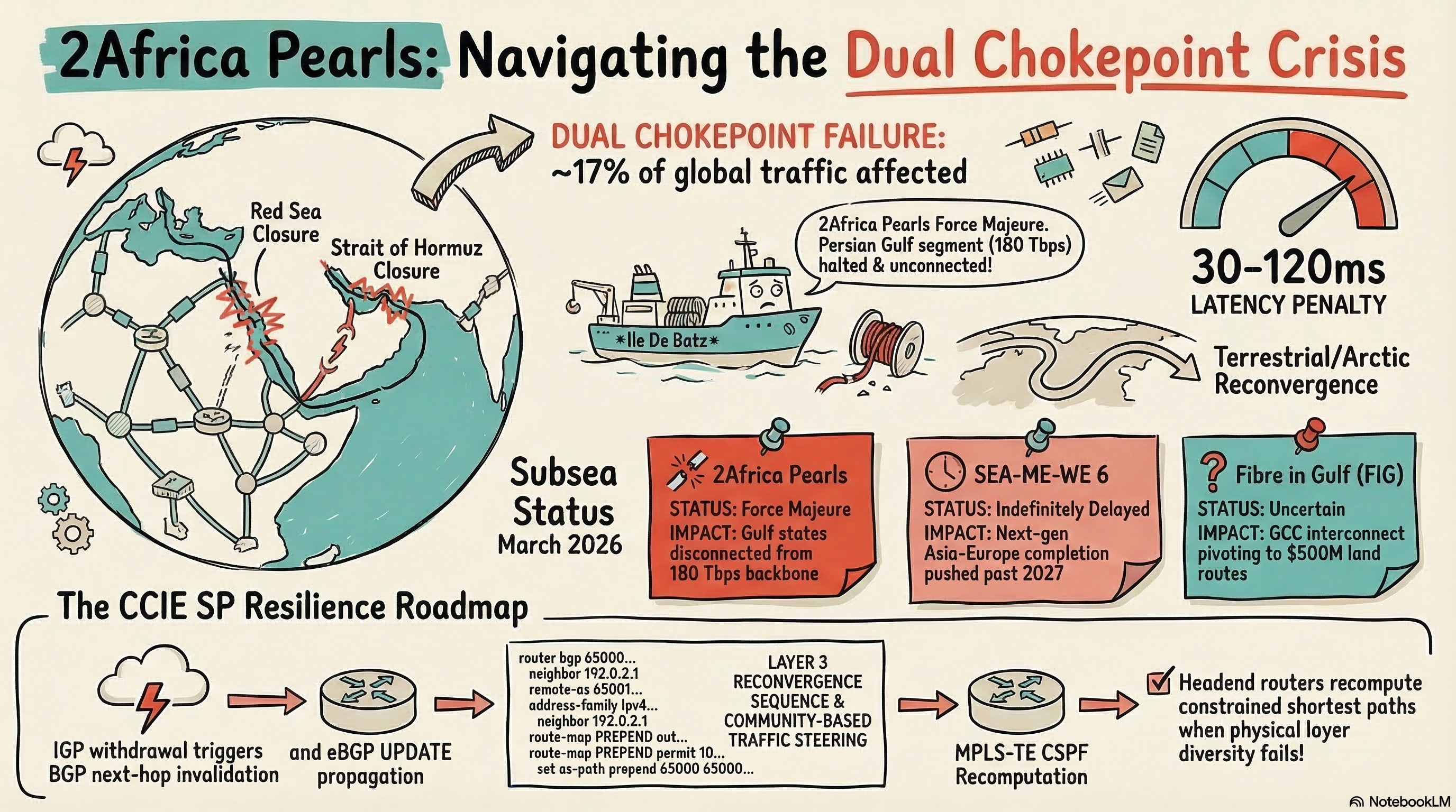 2Africa Pearls Subsea Cable Paused Overview