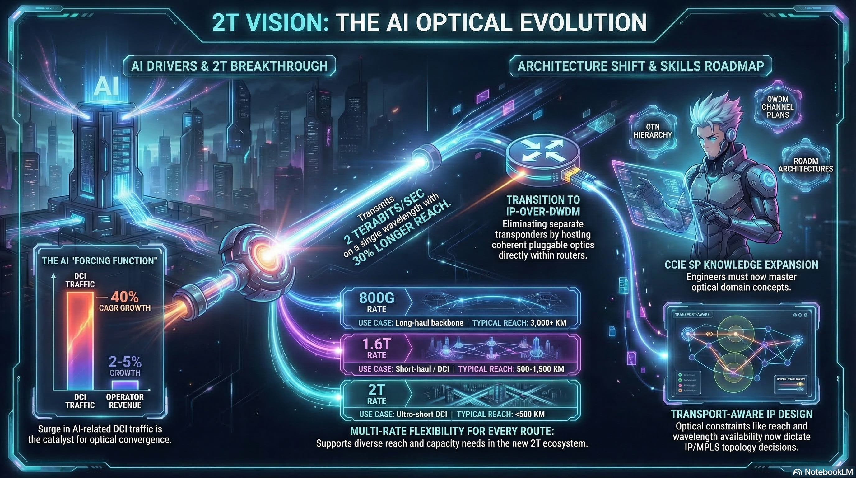 2T Vision: The AI Optical Evolution — Complete overview of Huawei’s 2T optical solution and its impact on SP engineering