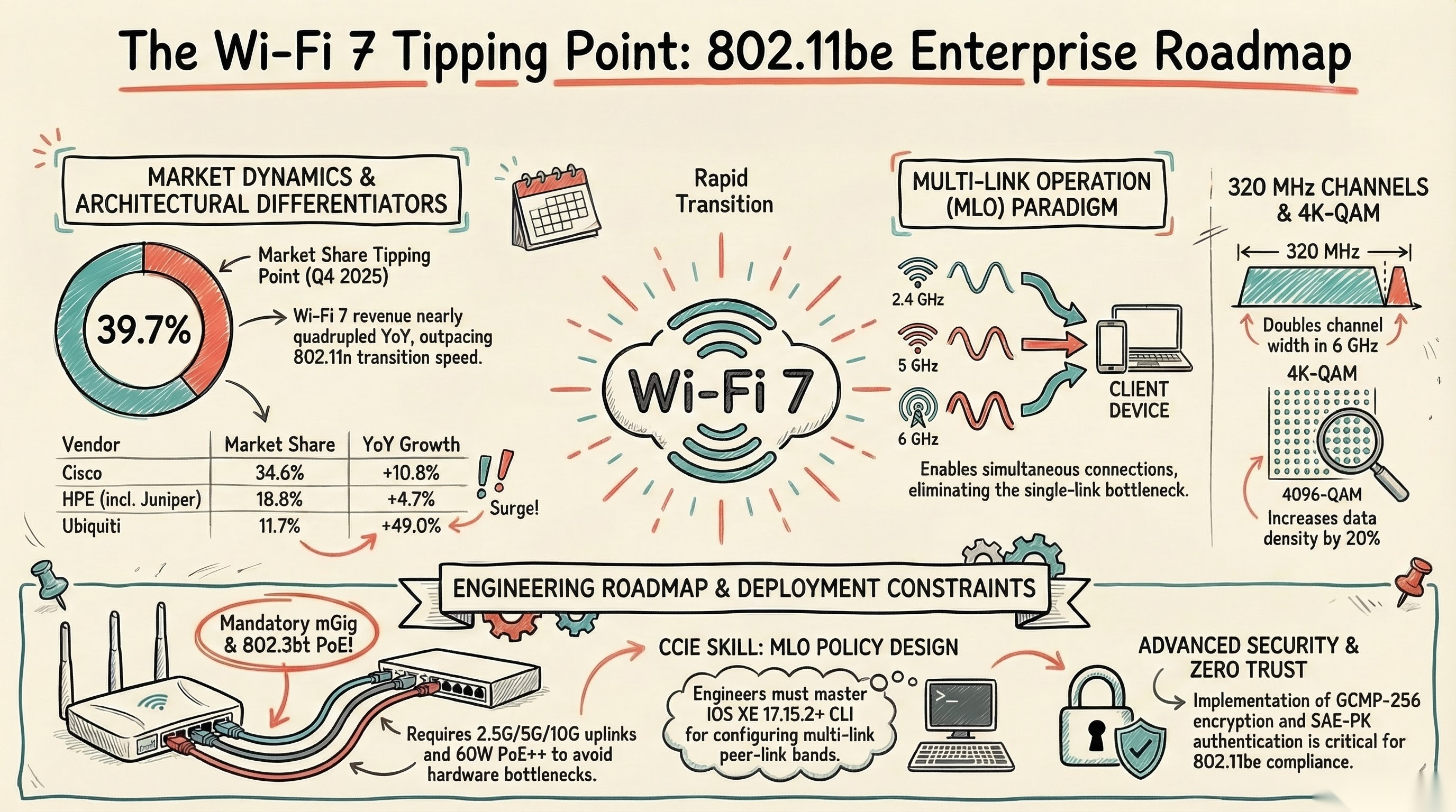 Wi-Fi 7 Enterprise WLAN Revenue Industry Impact