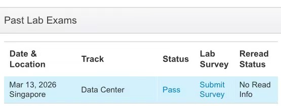 CCIE DC Pass - Cisco Portal